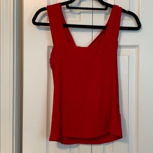 red tank top